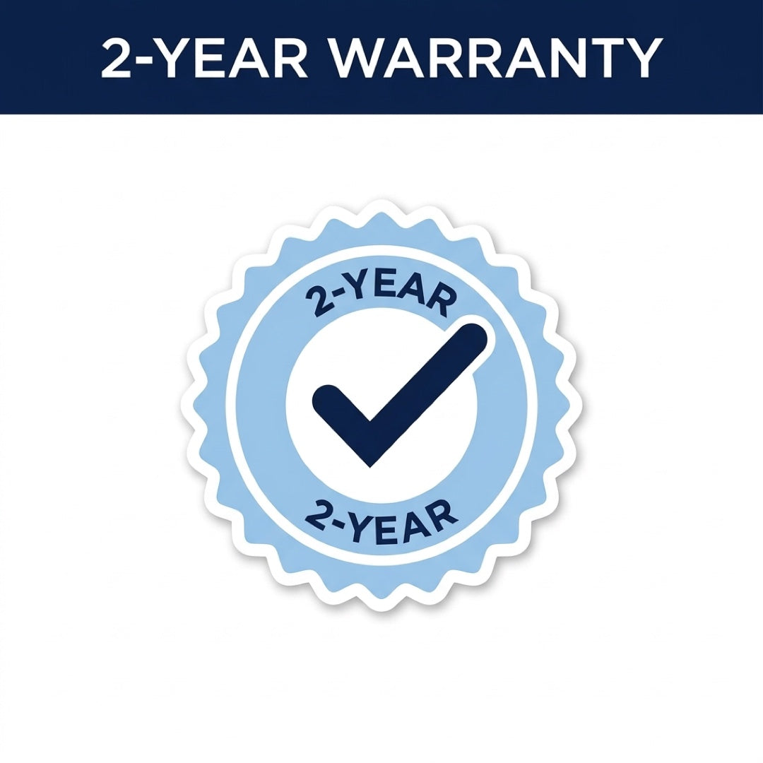 2-year warranty